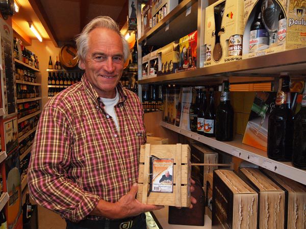 Dirk Hebing, de 70-jarige vader van Roy, zit ook in de bierbusiness.
