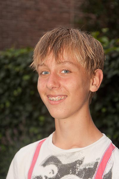 Victor Cnossen, sinds de zeillessen met een Fox op het Sneekermeer Fryslân Fan.