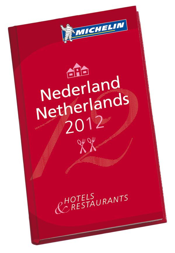 De nieuwe Michelin-gids 2012 van Nederland.