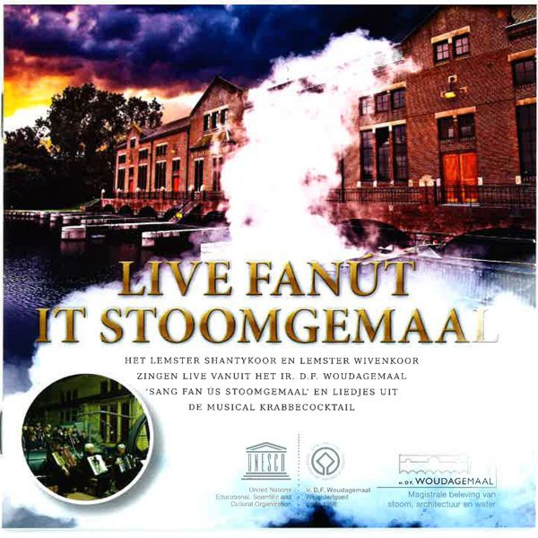 De CD ‘Live fanút it stoomgemaal’ is direct na de presentatie op 29 maart voor publiek verkrijgbaar.