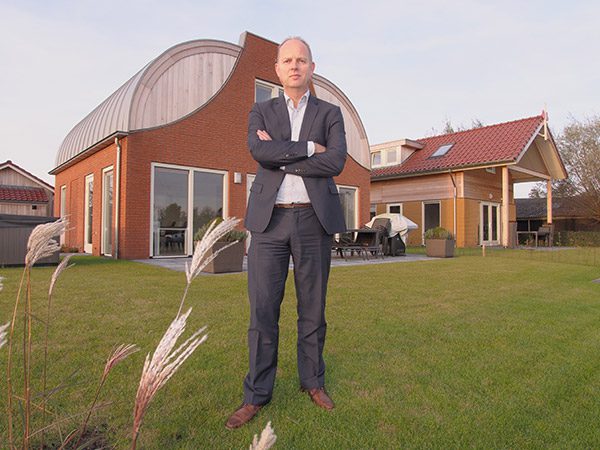 Bert Rotteveel, een Hollander die Fryslân promoot. 