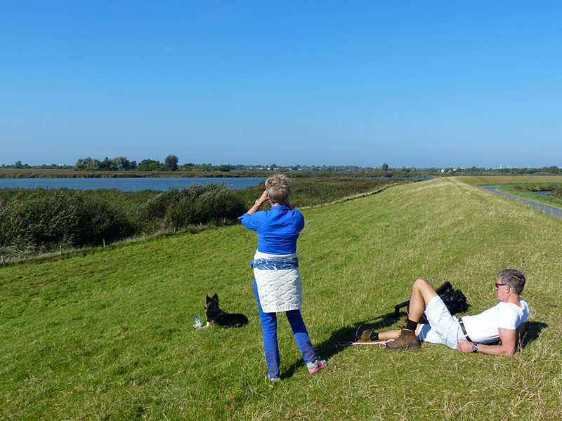 De aantasting van het open kustlandschap bij Makkum is aanstaande.