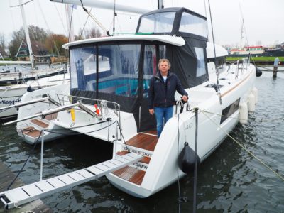 Arthur van der Werff van Nautisch Kwartier verwacht gauw meer catamarans op Fries water