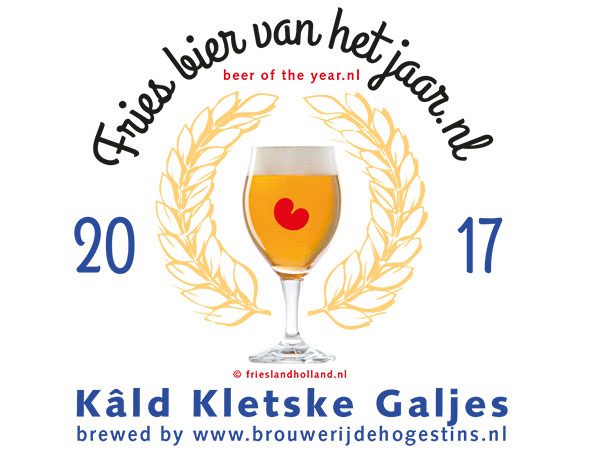 Bronwater en gagel uit de Friese Wouden bezorgen Kâld Kletske Galjes titel ‘Fries bier van het jaar’