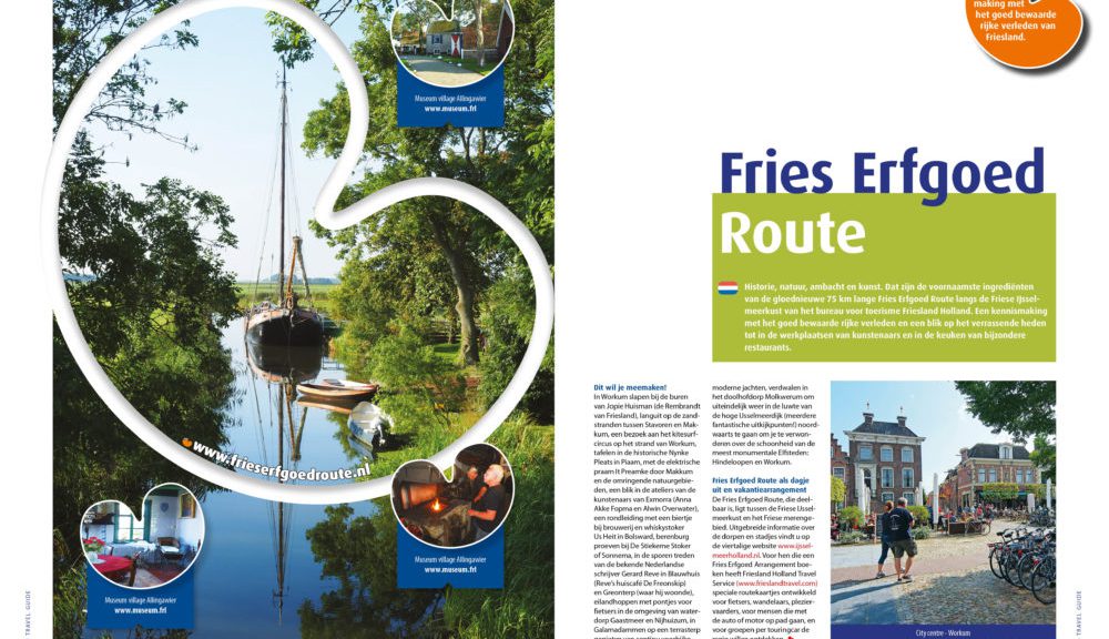 Bureau voor toerisme Friesland Holland pakt promotie Aldfaers Erf Route weer op