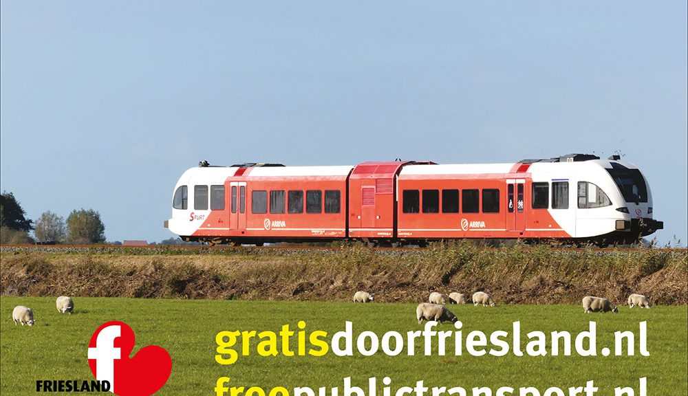 Eén dag gratis openbaar vervoer in Friesland en Drenthe!