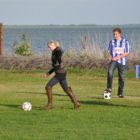 Foppe de Haan opende Elfsteden-voetbalgolfbaan