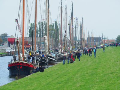 Fotoreportage start Strontrace Workum maandag 21 oktober 2013