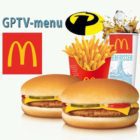 “Fries menu” bij McDonald's