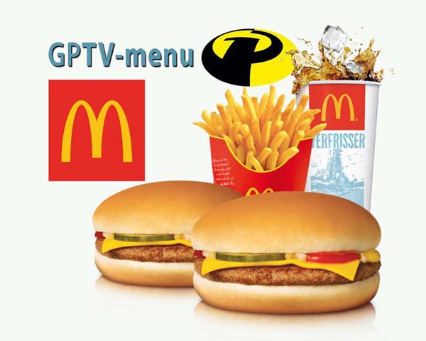 “Fries menu” bij McDonald's