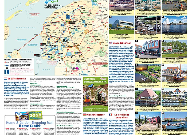 Friesland Attractions & Routes verschijnt volgende week met héél veel nieuwe uittips