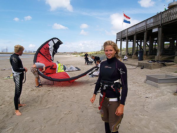 Friesland is de plek om snel te leren kitesurfen