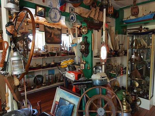 Een impressie van het Langweerder scheepvaartmuseum ’t Boatsje.