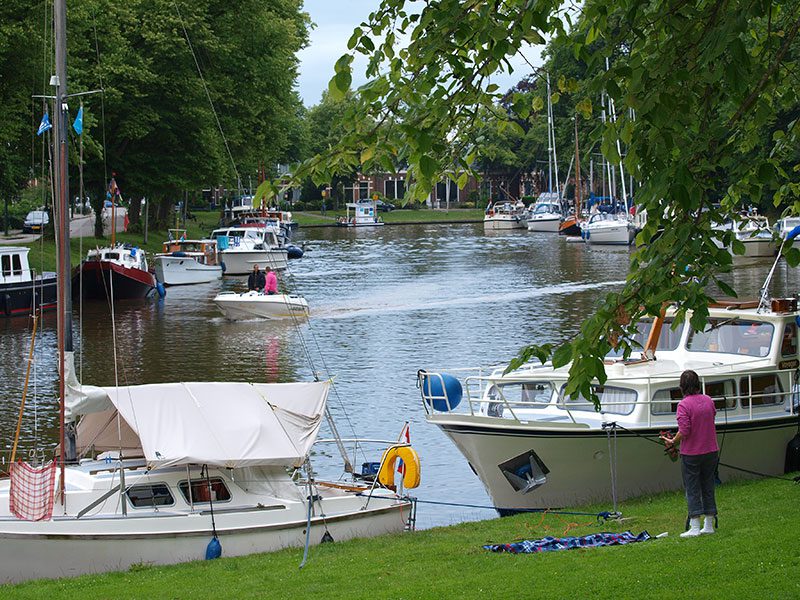 Monumenten- en waterrijk Leeuwarden.