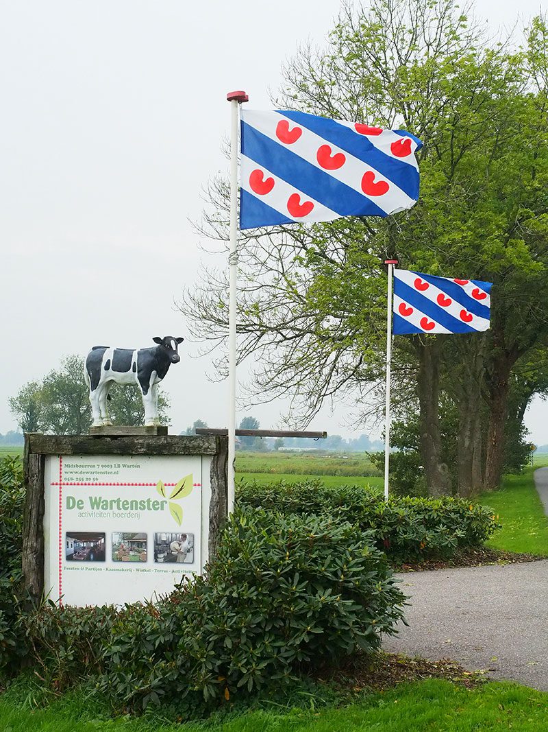 Praamschipper en pramenverhuurder Jacob Nauta van activiteiten- en kaasboerderij De Wartenster in Warten ten zuiden van Leeuwarden heeft de Friese hoofdstad en Nationaal Park De Alde Feanen als vaargebied.