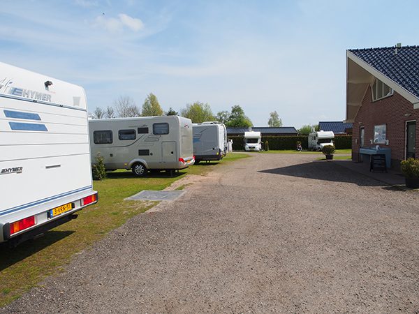 Perfecte sanitaire voorzieningen en camperplaatsen.