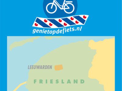 Heerenveen-Noordwolde nummer 2 in serie van 49 Pocket Cycle Maps