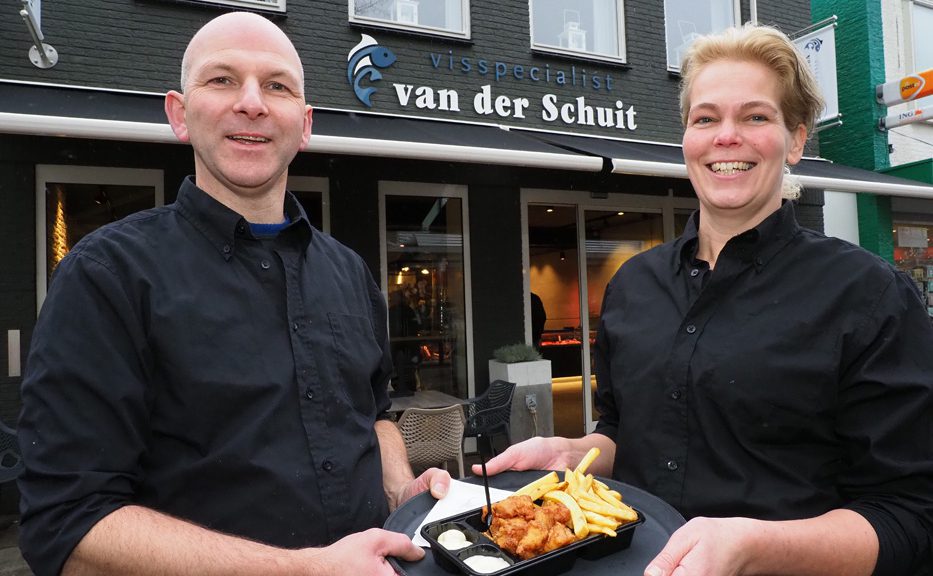 In het Friese Wolvega staat een van de modernste viszaken van Nederland: Van der Schuit