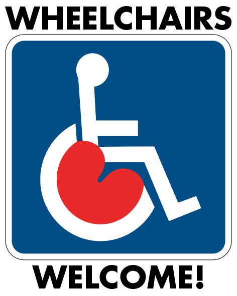 wheelchairs welcome