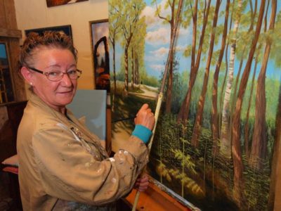 Marijke Braad, de artistieke boswachter