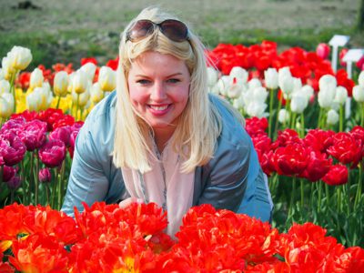 Miss Tulip 2017 Iris Kloosterman promoot tulpenvelden en culturele hoofdstad Leeuwarden