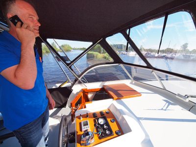 “Motorjachtvaarders vinden het uitstekend weer”