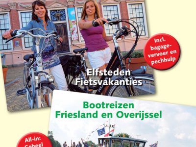 Nieuwe reisbrochure voor Nederlandse en Belgische fiets- en cruiseliefhebbers