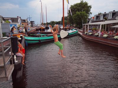 Spring mee voor schoon Fries recreatiewater!