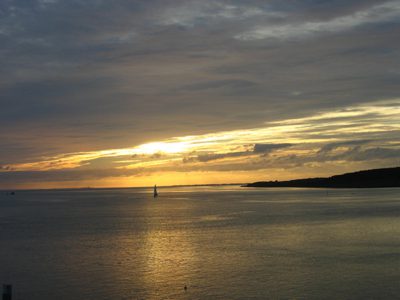 TIP: Buitendijkse zonsondergang