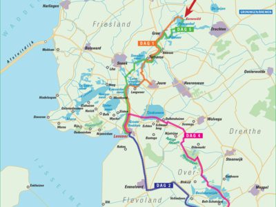 Unieke bootreis voor 60-plussers door Friesland, Flevoland en Overijssel