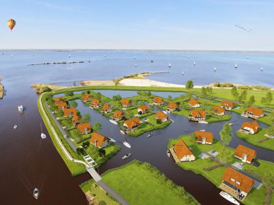 Verkoop tweede fase watervillapark Tjeukemeer kent ook vlotte start