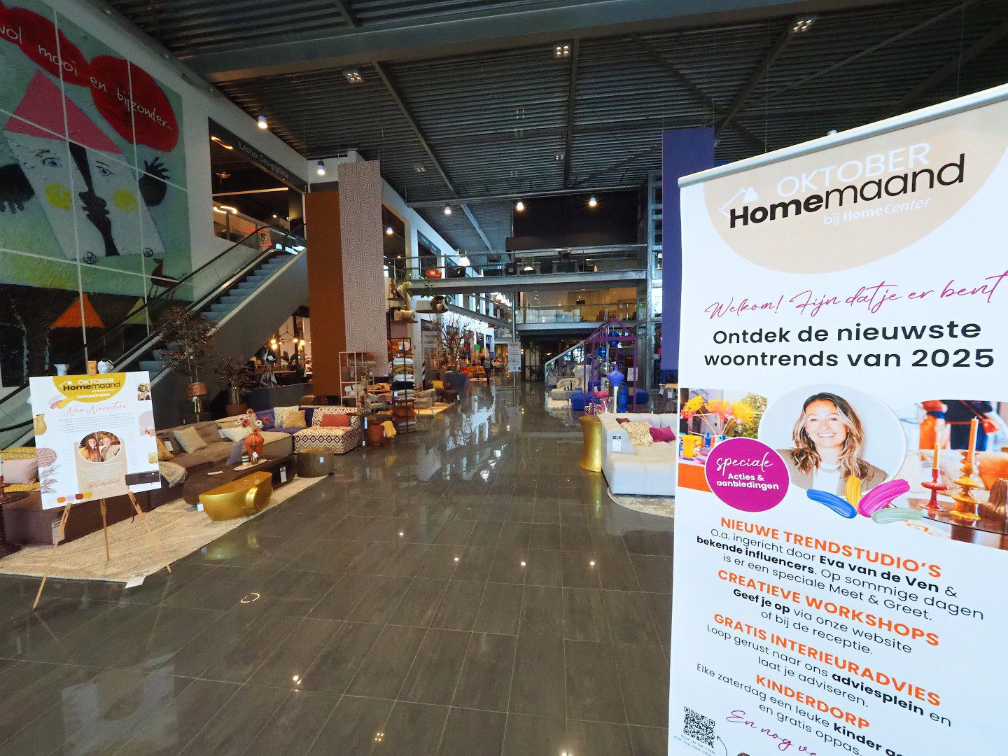 De grootste wooninspiratie van Nederland, Home Center in Wolvega Friesland.